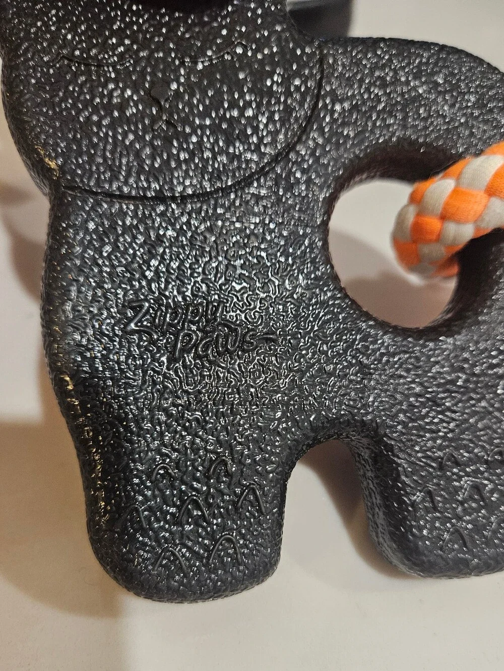 ZippyPaws Halloween ZippyTuff Teetherz Black Cat Dog Teething Toy